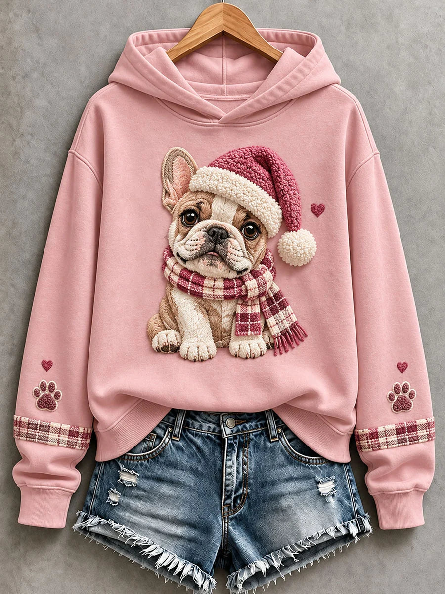Women's Lovely French Bulldog Hoodie